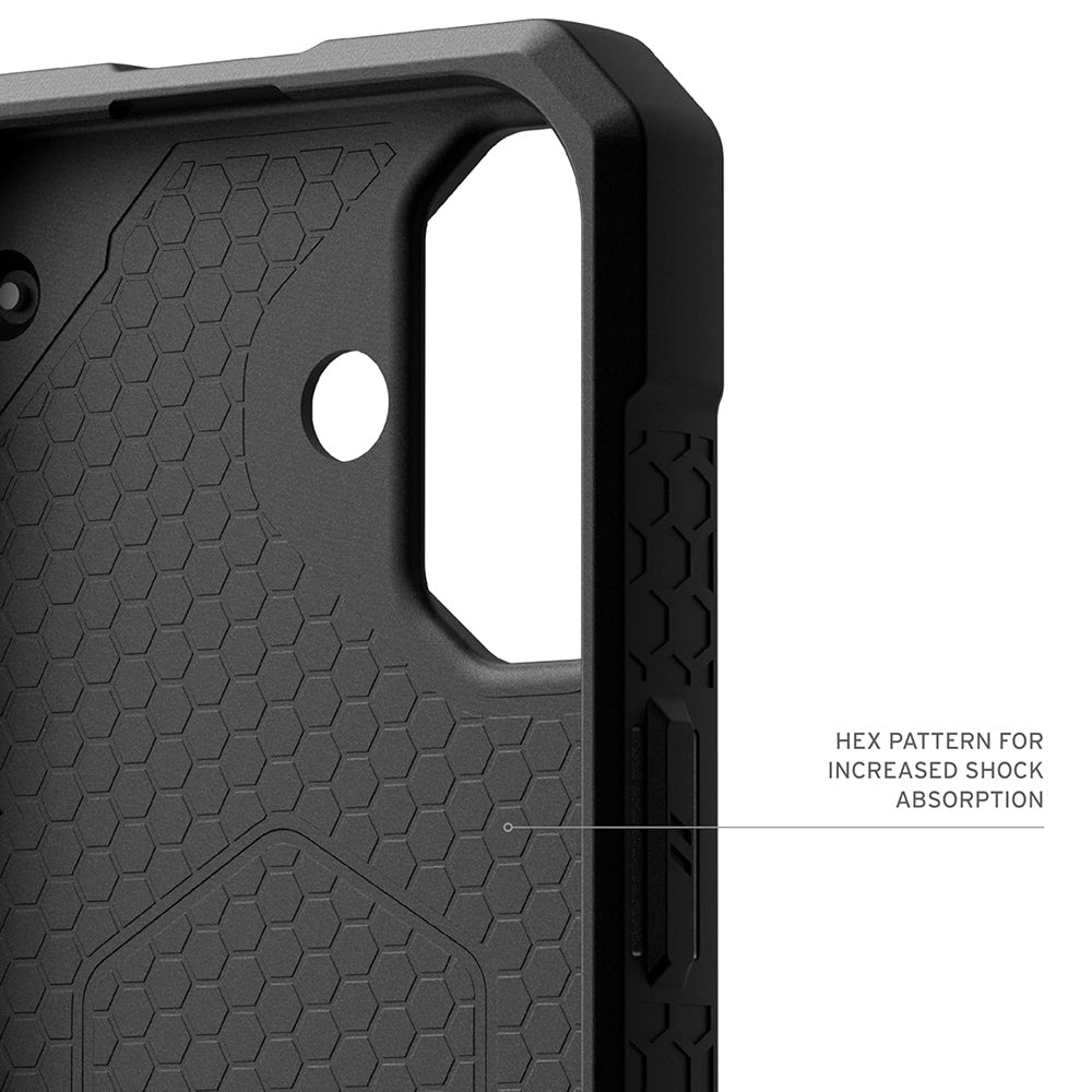 Pouzdro MagSafe pro Apple iPhone 17, Urban Armor Gear, Monarch Pro Carbon, Černá