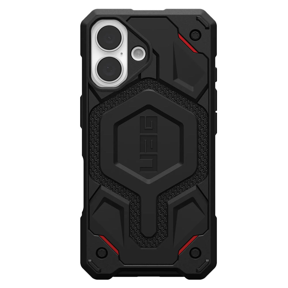 Pouzdro MagSafe pro Apple iPhone 17, Urban Armor Gear, Monarch Pro Kevlar, Černá