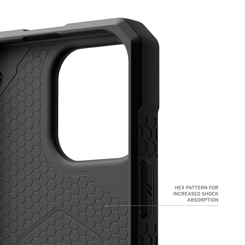 Pouzdro MagSafe pro Apple iPhone 17, Urban Armor Gear, Monarch Pro Kevlar, Černá