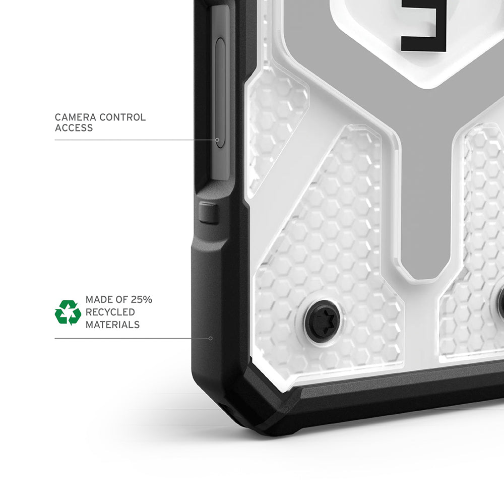 Pouzdro MagSafe pro Apple iPhone 17, Urban Armor Gear, Pathfinder Clear, Průhledné