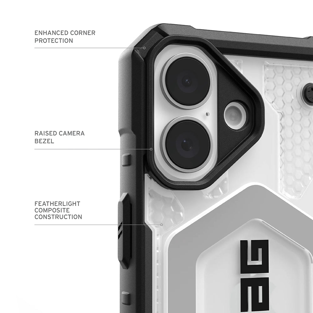 Pouzdro MagSafe pro Apple iPhone 17, Urban Armor Gear, Pathfinder Clear, Průhledné