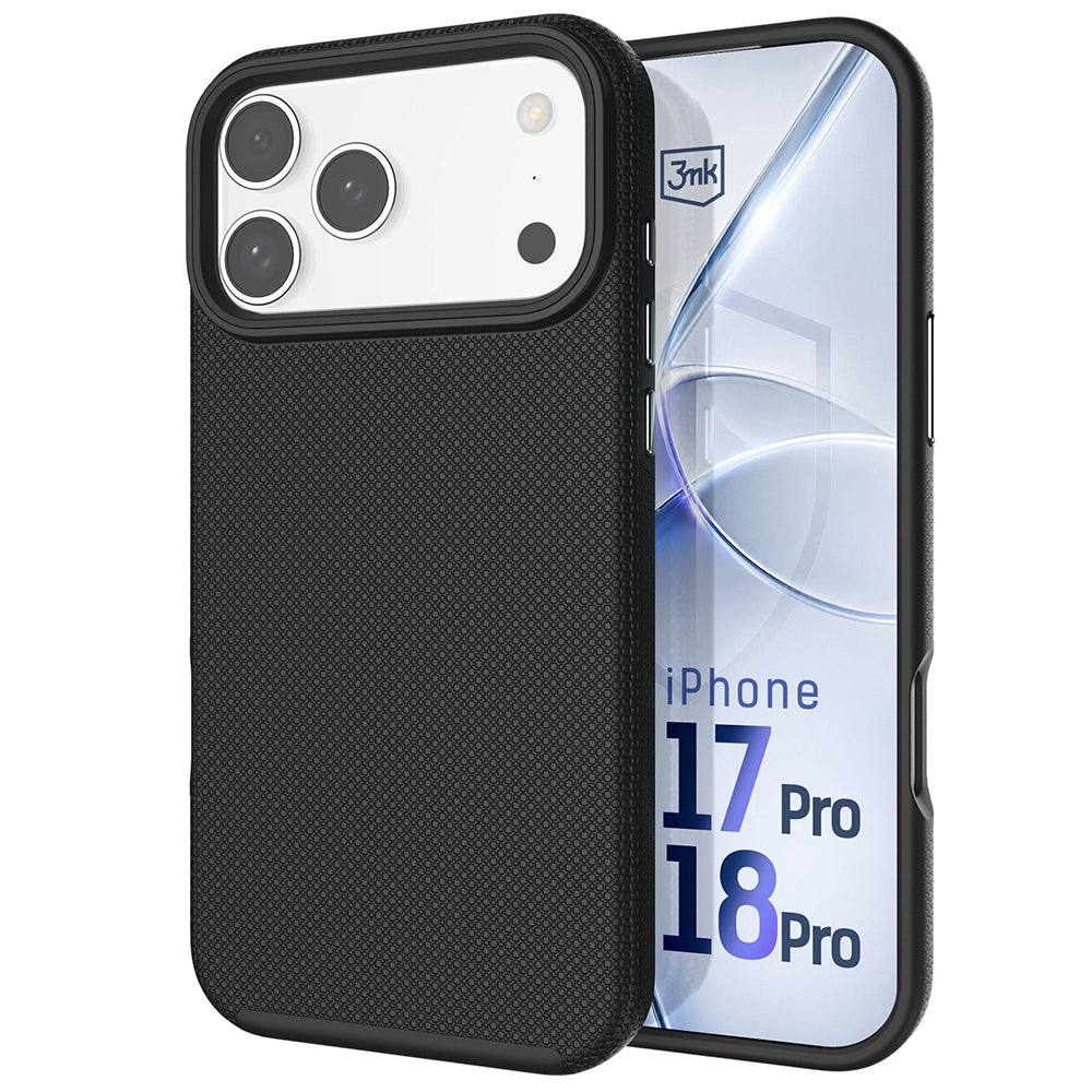 Pouzdro MagSafe pro Apple iPhone 18 Pro / 17 Pro, 3MK, Fortis, černé
