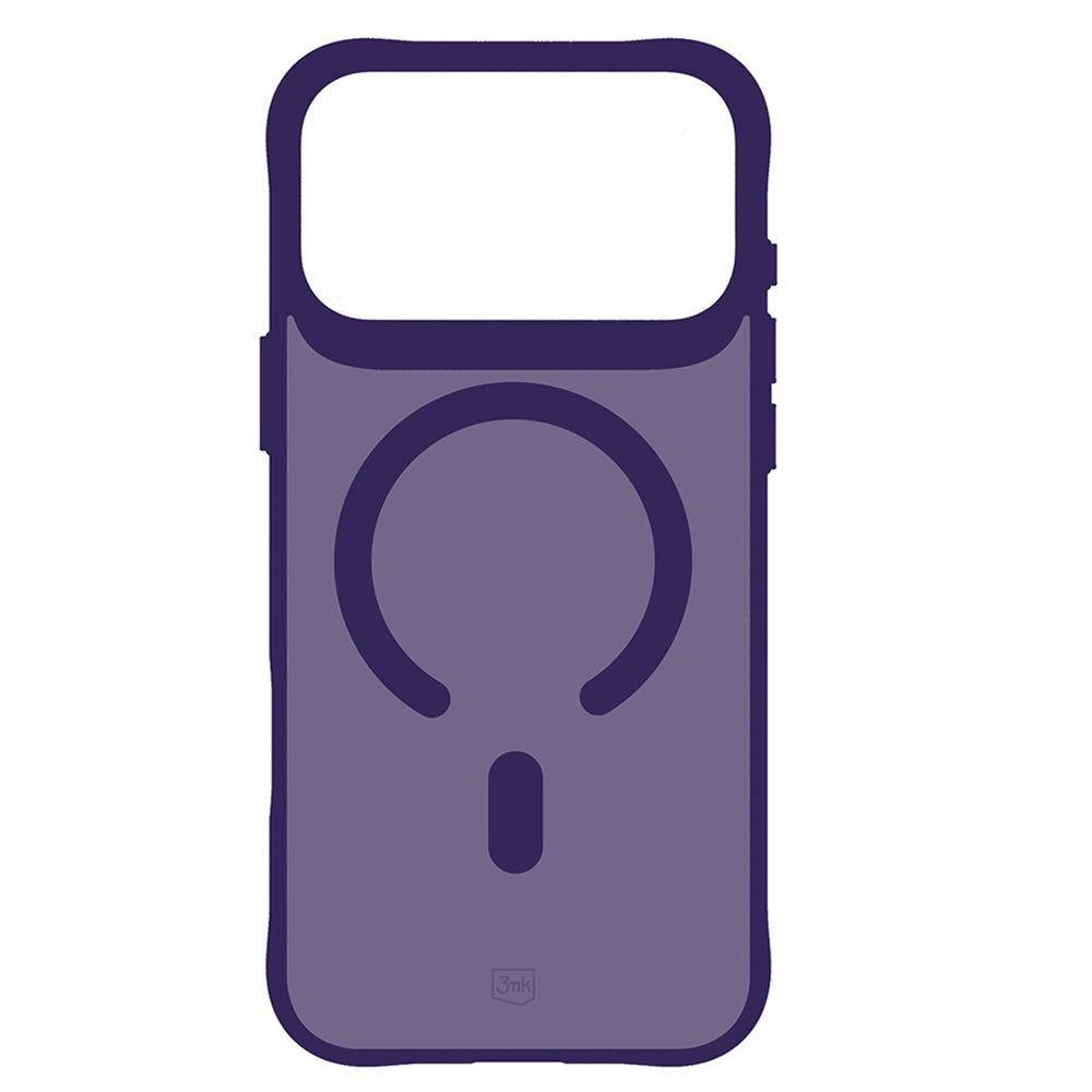 MagSafe Case for Apple iPhone 18 Pro / 17 Pro, 3MK, Smoke MagCase, Purple