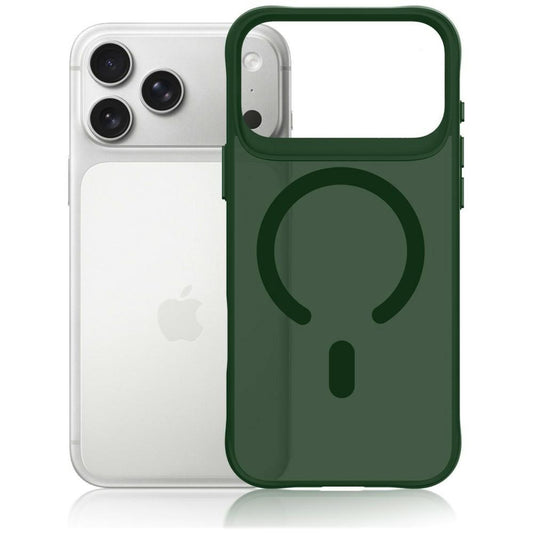 Pouzdro MagSafe pro Apple iPhone 18 Pro / 17 Pro, 3MK, Smoke MagCase, zelené