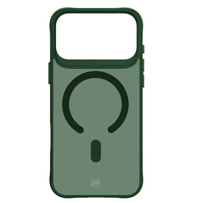 Pouzdro MagSafe pro Apple iPhone 18 Pro / 17 Pro, 3MK, Smoke MagCase, zelené