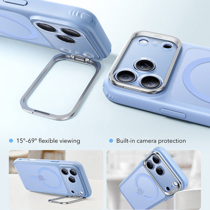 MagSafe pouzdro pro Apple iPhone 18 Pro / 17 Pro, ESR, Classic Hybrid Kickstand, Modrý Satinovaný