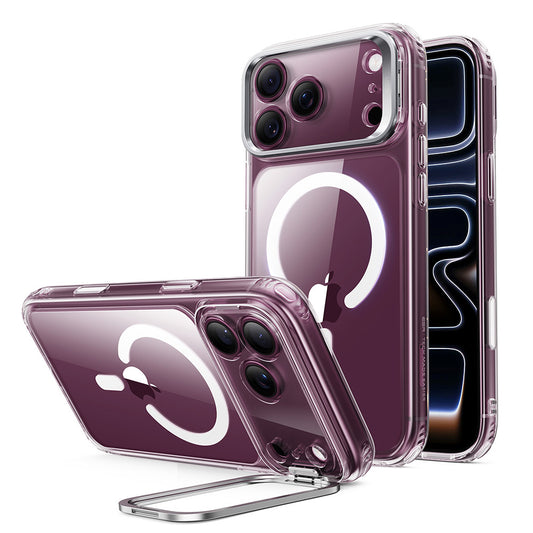 MagSafe pouzdro pro Apple iPhone 18 Pro / 17 Pro, ESR, Classic Hybrid Kickstand, Transparentní