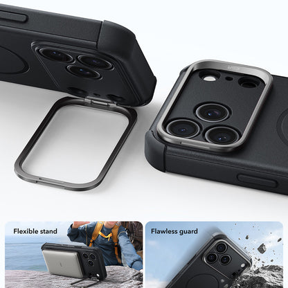MagSafe pouzdro pro Apple iPhone 18 Pro / 17 Pro, ESR, Cyber Armor Kickstand, černé