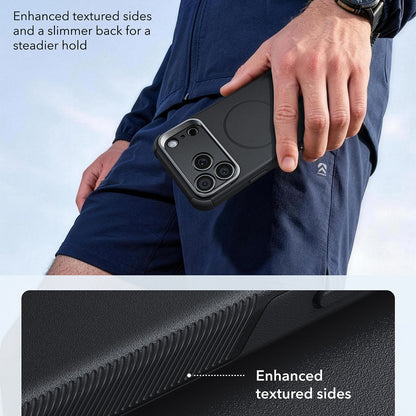MagSafe pouzdro pro Apple iPhone 18 Pro / 17 Pro, ESR, Cyber Armor Kickstand, černé