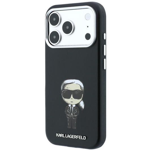 MagSafe pouzdro pro Apple iPhone 18 Pro / 17 Pro, Karl Lagerfeld, Ikonik Sketch, Černá