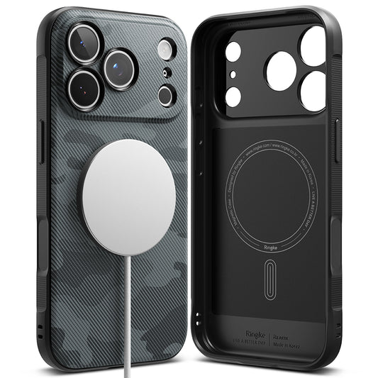 MagSafe pouzdro pro Apple iPhone 18 Pro / 17 Pro, Ringke, Onyx, Maskáčové