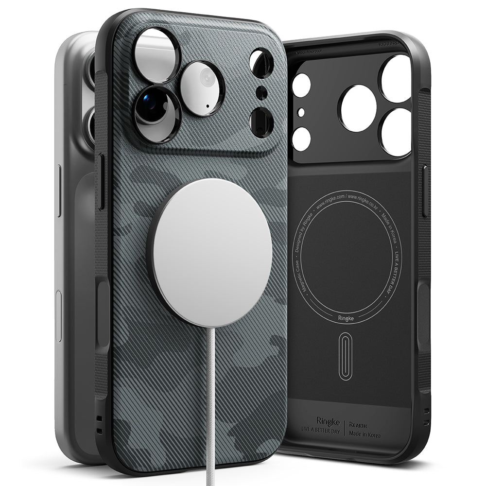 MagSafe pouzdro pro Apple iPhone 18 Pro / 17 Pro, Ringke, Onyx, Maskáčové