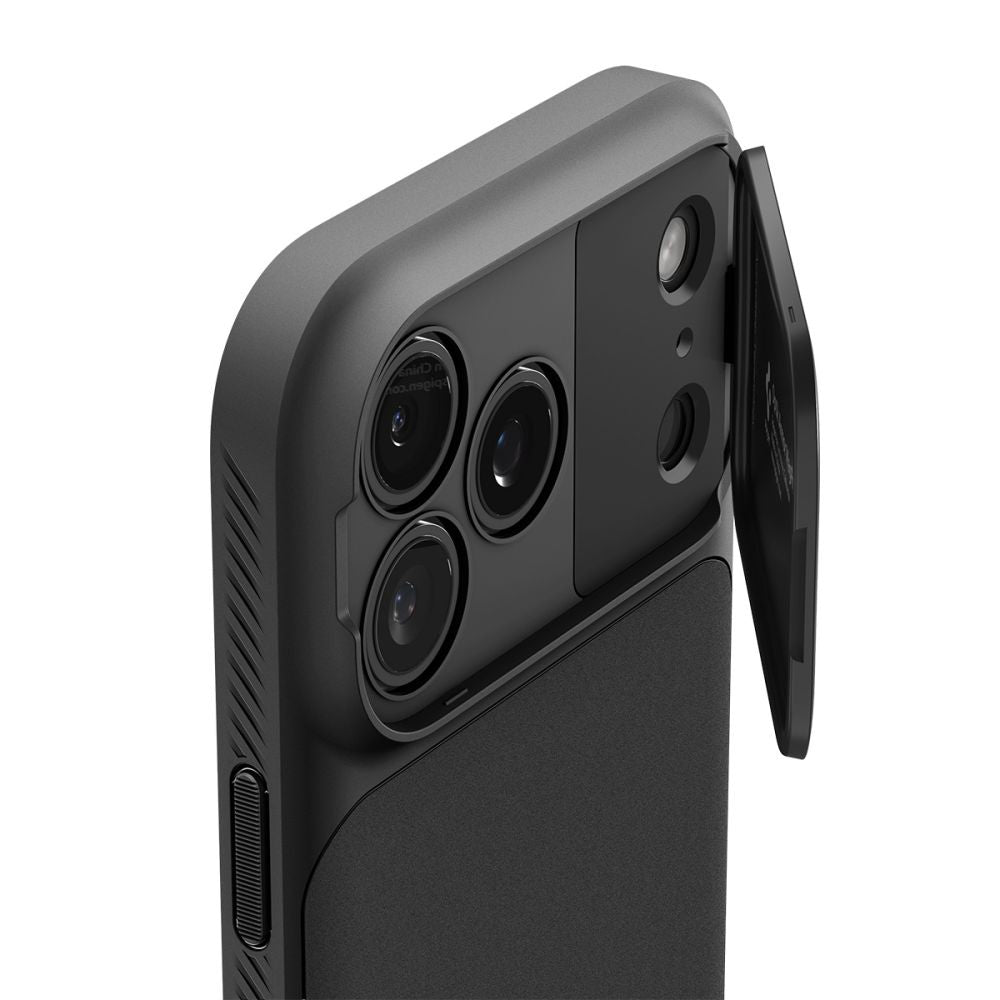 MagSafe pouzdro pro Apple iPhone 18 Pro / 17 Pro, Spigen, Optik Armor, černé ACS09953