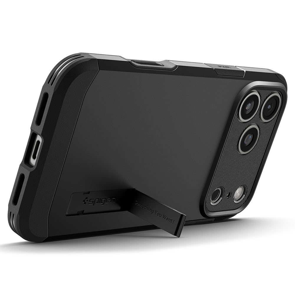 MagSafe pouzdro pro Apple iPhone 18 Pro / 17 Pro, Spigen, Tough Armor T, černé ACS12173