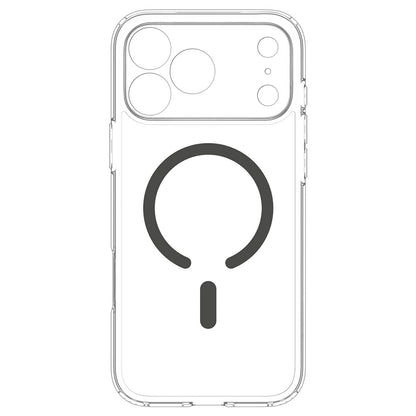 MagSafe pouzdro pro Apple iPhone 18 Pro / 17 Pro, Spigen, Ultra Hybrid, Šedá průhledná ACS12156