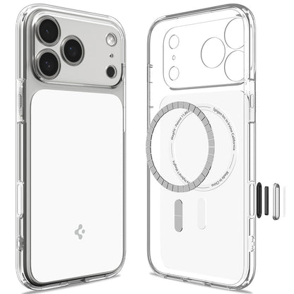 MagSafe pouzdro pro Apple iPhone 18 Pro / 17 Pro, Spigen, Ultra Hybrid T, bílé ACS12169
