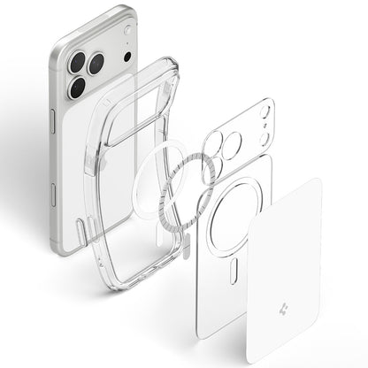 MagSafe pouzdro pro Apple iPhone 18 Pro / 17 Pro, Spigen, Ultra Hybrid T, bílé ACS12169