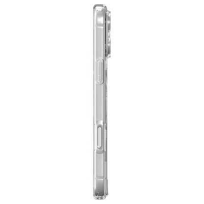 MagSafe pouzdro pro Apple iPhone 18 Pro / 17 Pro, Spigen, Ultra Hybrid, Průhledná bílá ACS12155