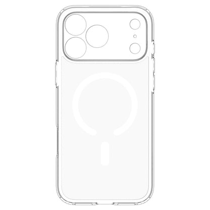 MagSafe pouzdro pro Apple iPhone 18 Pro / 17 Pro, Spigen, Ultra Hybrid, Průhledná bílá ACS12155