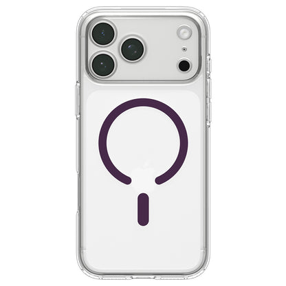 Pouzdro MagSafe pro Apple iPhone 18 Pro / 17 Pro, Spigen, Ultra Hybrid, průhledné vínové ACS12335
