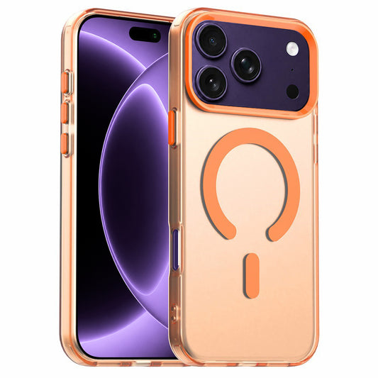 MagSafe pouzdro pro Apple iPhone 18 Pro / 17 Pro, Techsuit, CandyCase, Oranžové