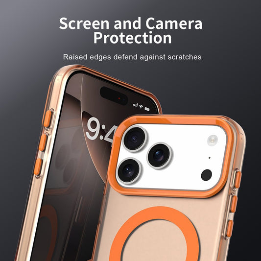 MagSafe pouzdro pro Apple iPhone 18 Pro / 17 Pro, Techsuit, CandyCase, Oranžové