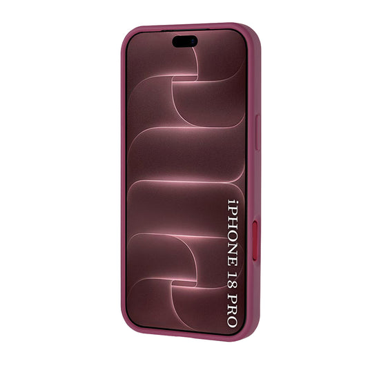 MagSafe pouzdro pro Apple iPhone 18 Pro / 17 Pro, Techsuit, Pro, Tmavě vínová