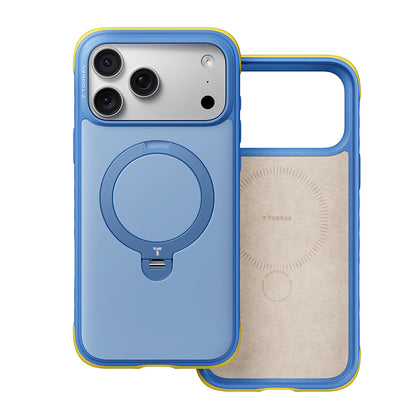 MagSafe Case for Apple iPhone 18 Pro / 17 Pro, Torras, Ostand Q3 Rugged, Purple