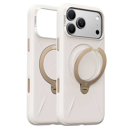 MagSafe pouzdro pro Apple iPhone 18 Pro / 17 Pro, Torras, QPRO silikon, bílé