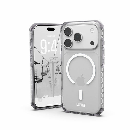 MagSafe pouzdro pro Apple iPhone 18 Pro / 17 Pro, Urban Armor Gear, Plyo LT, stříbrné