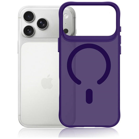 Pouzdro MagSafe pro Apple iPhone 18 Pro Max / 17 Pro Max, 3MK, Smoke MagCase, fialové