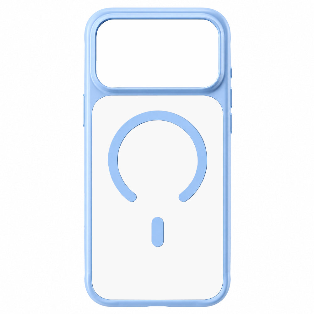 MagSafe Case for Apple iPhone 18 Pro Max / 17 Pro Max, Blueo, Skin-Friendly Anti-Drop, Satin Blue