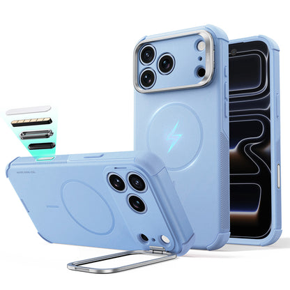 MagSafe pouzdro pro Apple iPhone 18 Pro Max / 17 Pro Max, ESR, Cyber Armor Kickstand, modré