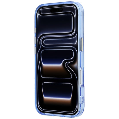 MagSafe pouzdro pro Apple iPhone 18 Pro Max / 17 Pro Max, Guess, Ring Stand Script Metal Logo, Bleu
