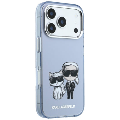 MagSafe pouzdro pro Apple iPhone 18 Pro Max / 17 Pro Max, Karl Lagerfeld, IML KC Bodies Sketch Print, Modrá