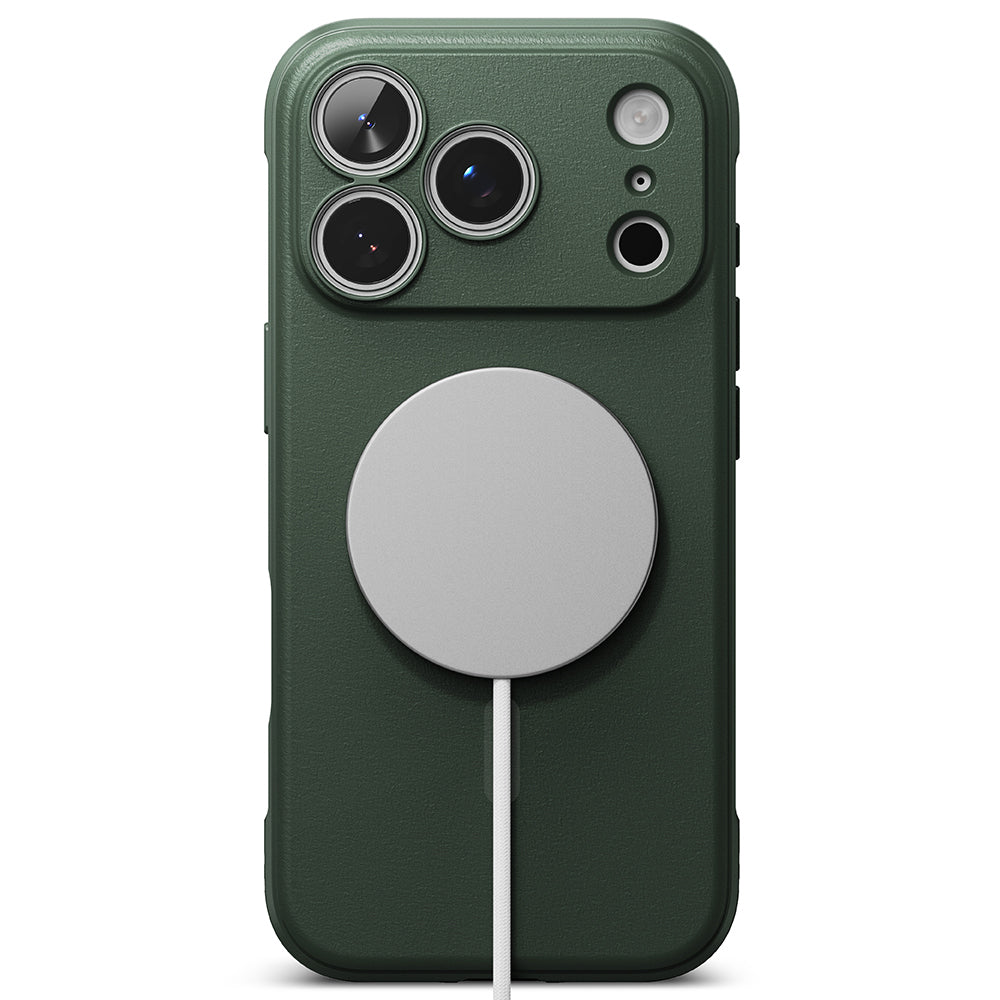 MagSafe pouzdro pro Apple iPhone 18 Pro Max / 17 Pro Max, Ringke, Onyx, Tmavě zelená
