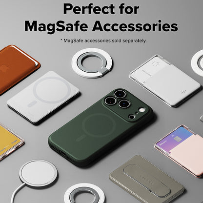 MagSafe pouzdro pro Apple iPhone 18 Pro Max / 17 Pro Max, Ringke, Onyx, Tmavě zelená