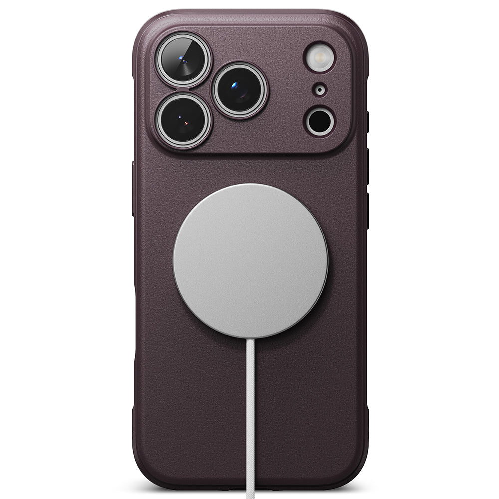 Pouzdro MagSafe pro Apple iPhone 18 Pro Max / 17 Pro Max, Ringke, Onyx, tmavě vínové