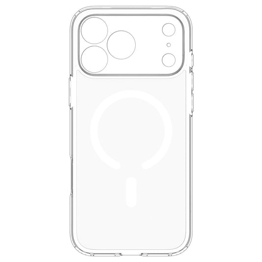 MagSafe pouzdro pro Apple iPhone 18 Pro Max / 17 Pro Max, Spigen, Ultra Hybrid, Bílá Satinovaná ACS12124