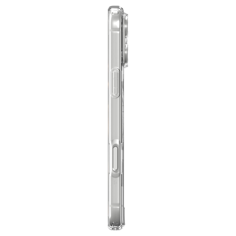 MagSafe pouzdro pro Apple iPhone 18 Pro Max / 17 Pro Max, Spigen, Ultra Hybrid, Zlaté průhledné ACS12120