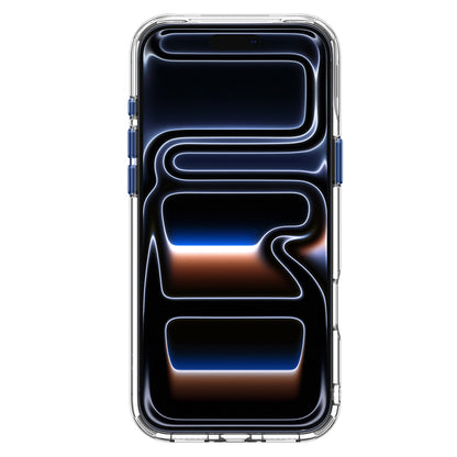MagSafe pouzdro pro Apple iPhone 18 Pro Max / 17 Pro Max, Spigen, Ultra Hybrid Optik S, Transparentní Tmavě modrá ACS11909
