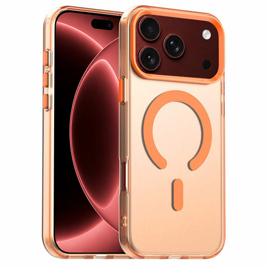 MagSafe pouzdro pro Apple iPhone 18 Pro Max / 17 Pro Max, Techsuit, CandyCase, Oranžové