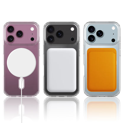 MagSafe pouzdro pro Apple iPhone 18 Pro Max / 17 Pro Max, Techsuit, Pro, Transparentní
