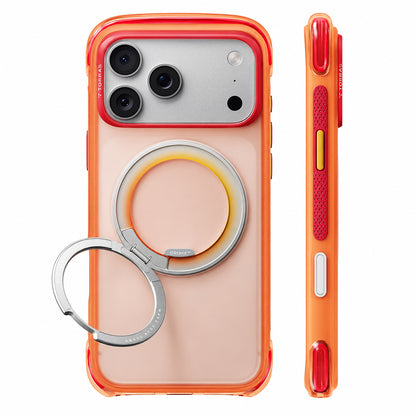 MagSafe pouzdro pro Apple iPhone 18 Pro Max / 17 Pro Max, Torras, O3 Air Core, Oranžové