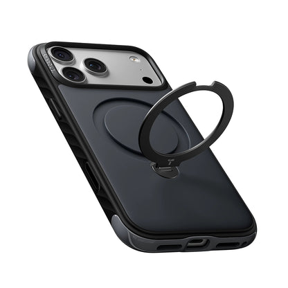 MagSafe pouzdro pro Apple iPhone 18 Pro Max / 17 Pro Max, Torras, Ostand Q3 Rugged, černé
