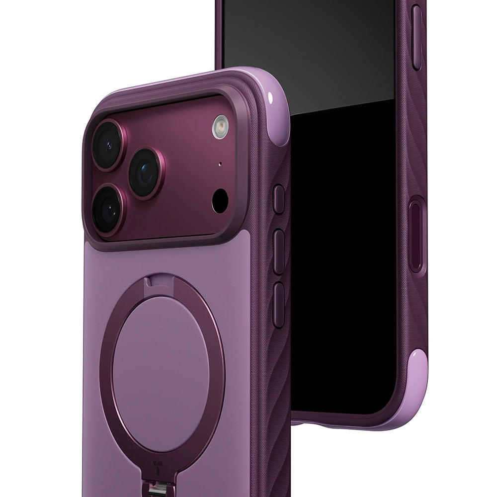 MagSafe pouzdro pro Apple iPhone 18 Pro Max / 17 Pro Max, Torras, Ostand Q3 Rugged, černé