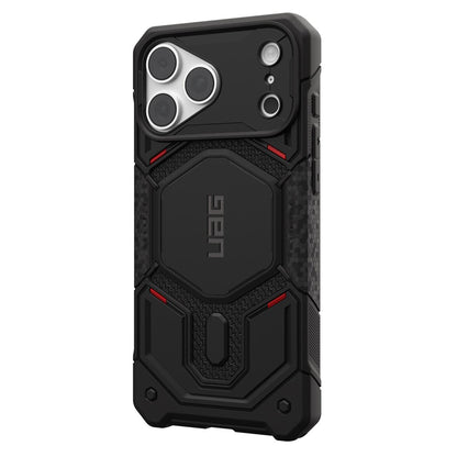 MagSafe pouzdro pro Apple iPhone 18 Pro Max / 17 Pro Max, Urban Armor Gear Kevlar, Monarch Pro, černé