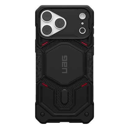MagSafe pouzdro pro Apple iPhone 18 Pro Max / 17 Pro Max, Urban Armor Gear Kevlar, Monarch Pro, černé
