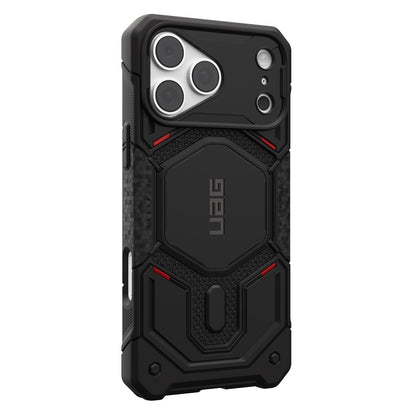 MagSafe pouzdro pro Apple iPhone 18 Pro Max / 17 Pro Max, Urban Armor Gear Kevlar, Monarch Pro, černé