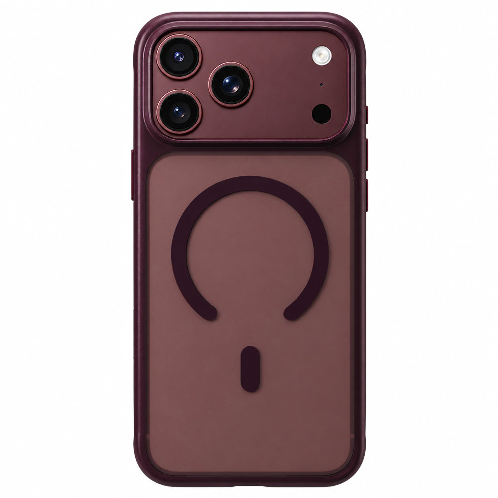 Pouzdro MagSafe pro Apple iPhone 18 Pro Max, Blueo, APE Anti-Drop, vínové